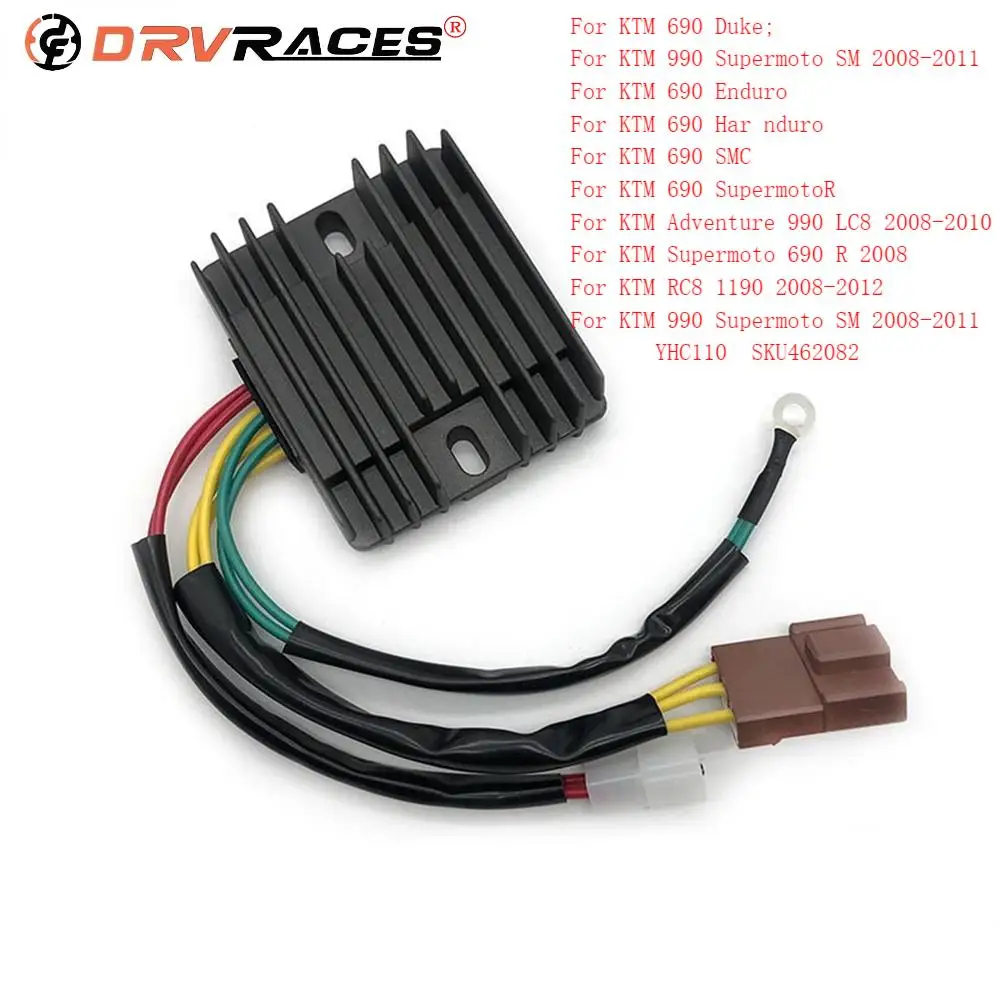 Motorcycle Voltage Regulator Rectifier For KTM 690 Duke Enduro SMC  SupermotoR  Supermoto SM 990  Adventure 990 LC8  RC8 1190