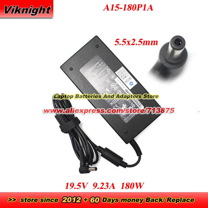 

19.5V 9.23A 180W A15-180P1A AC Adapter A180A005L 5.5x2.5mm for PREDATOR 15 G9-591 G9-592 17 G9-791 G9-792 VN7-593G ADP-180MB K