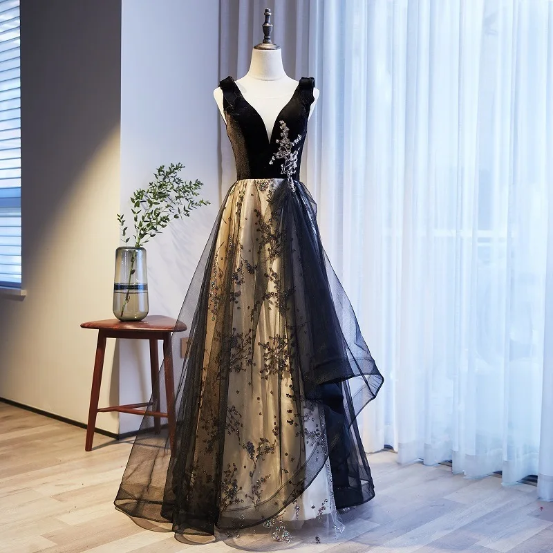nuevo-vestido-de-noche-con-cuello-en-v-vestido-retro-largo-hasta-el-suelo-vestido-para-anfitriona-de-banquete-de-cumpleanos-vestido-para-coro-cintura-ajustable-2026