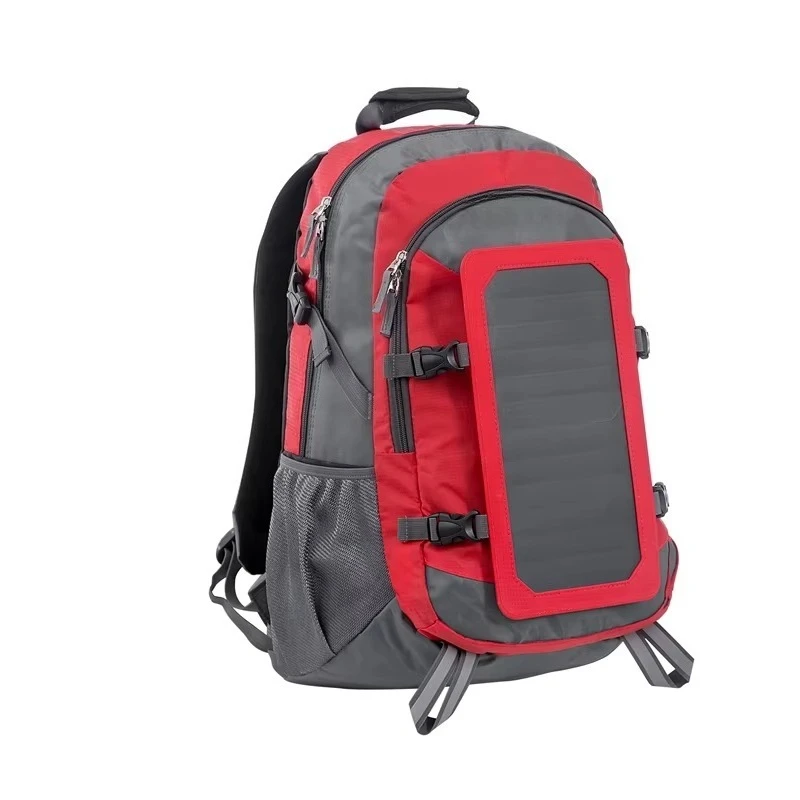 Waterproof 6.5W Solar Panel Backpack Solar Bag Mobile Phone Tablet Hiking