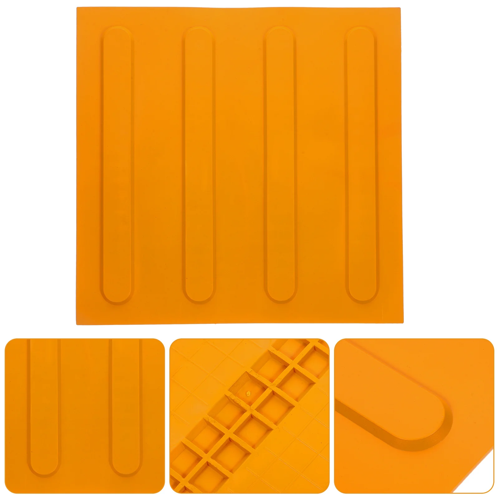 الطوب العمياء للمسار 8 قطع متعددة الوظائف الطوب الأرضي سهلة التركيب لوحات أعمى الشارع سطح أملس آمن المشي #3