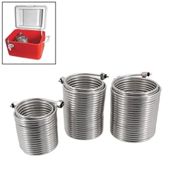 Stainless Steel Jockey Box Dual Coil 5/16