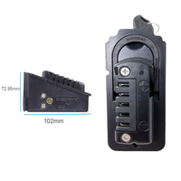 Folding Ebike Battery Top Cover Discharge Connector Port Plastic Top Cover X006 Battery Pack Parts For LAFLY X3 X5 JINGHMA R7 R5