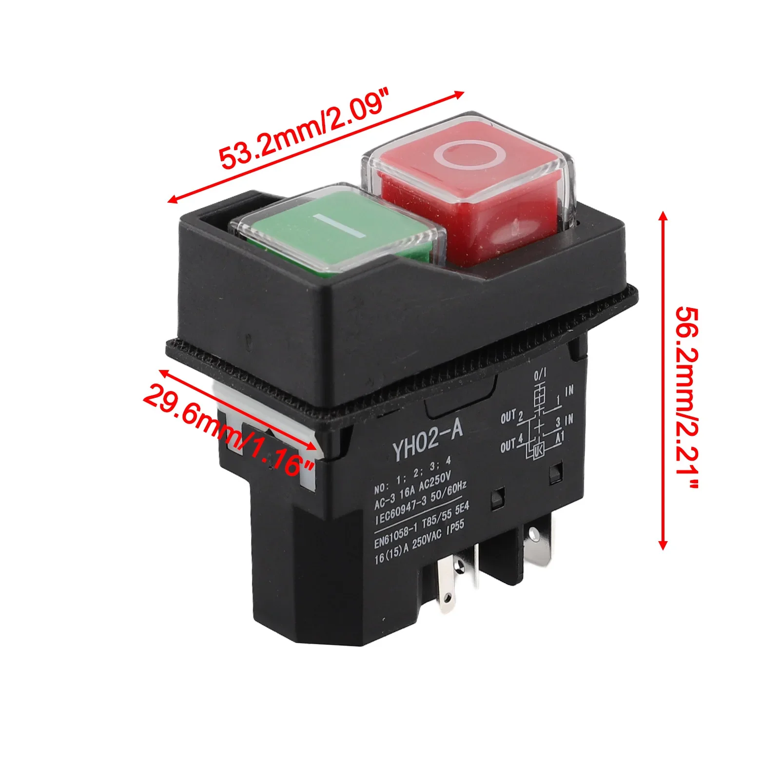 Pushbutton Switch featuring Reliable Performance and Waterproof Design for YH02A For KLD28A Perfectly Suited to Power Tools