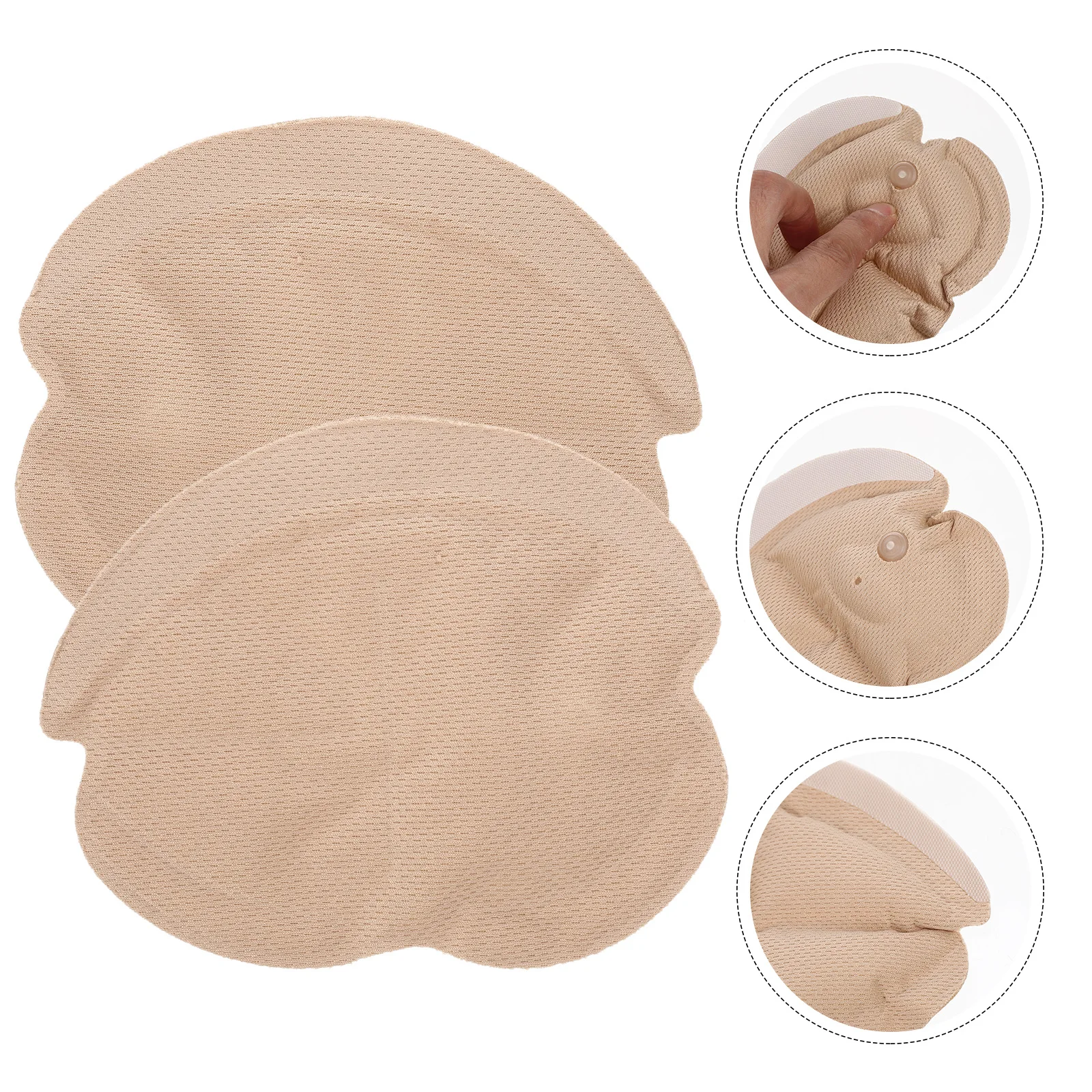 

2pcs Thick Women Breathable Comfortable Pads Enlarge Pads For Sports Bras Bikinis Invisible Inserts Thicken Bra Cup Pad