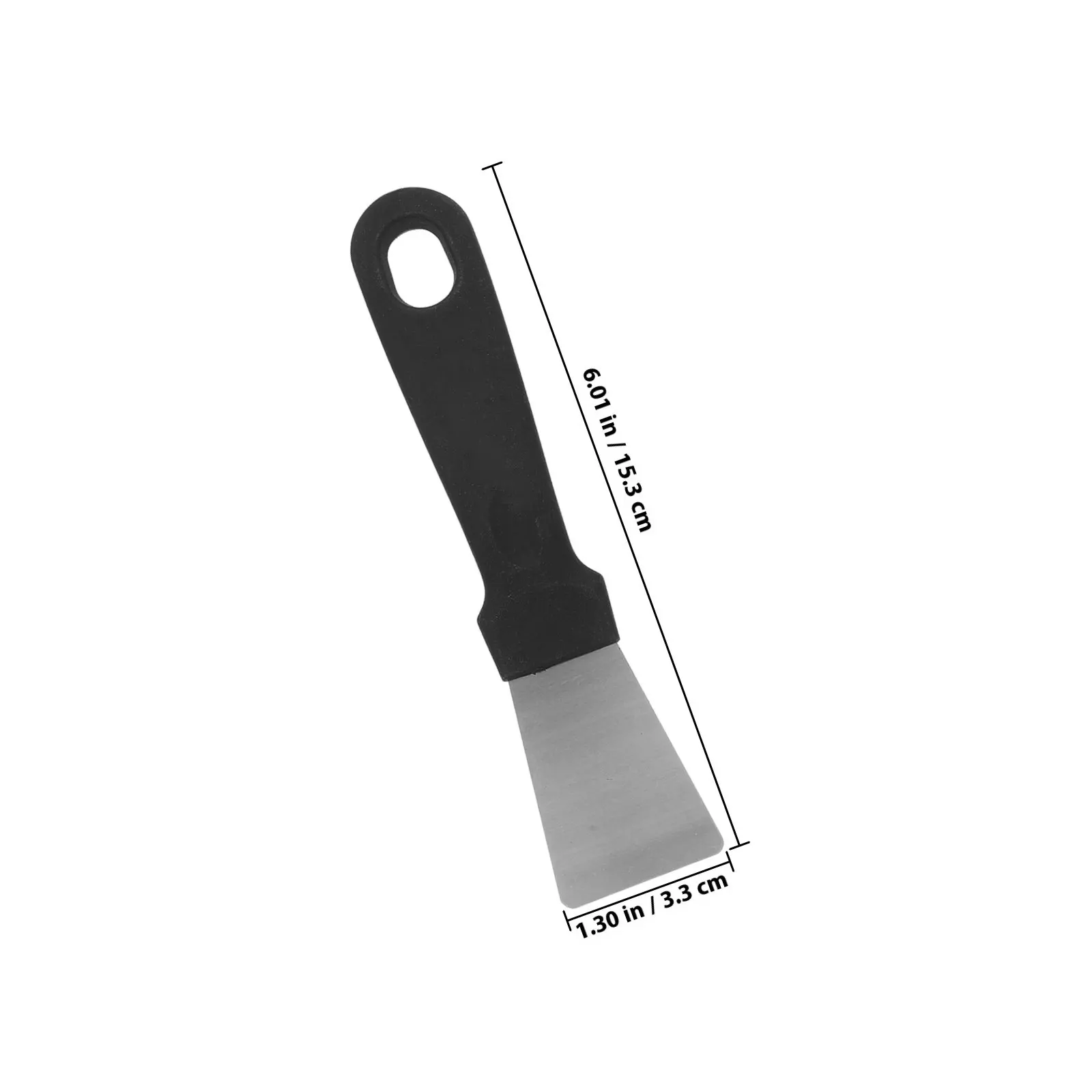 5Pcs Ergonomic Stainless Steel Cleaning Spatula Set Freezer Defroster Ice Remover Kitchen Hood Scraper Stovetop Griddle Pan