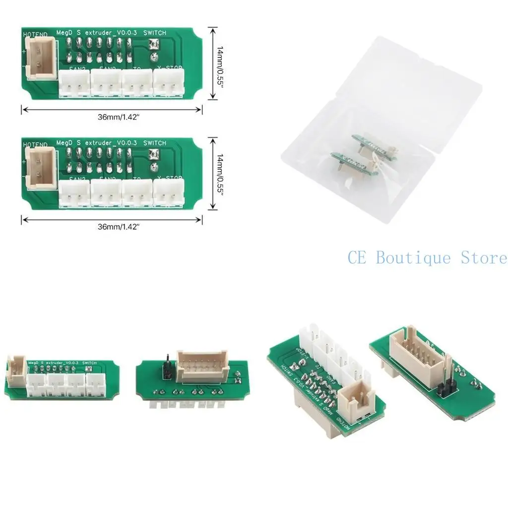 

652f надежный плата с адаптерами передачи термистора для Anycubi Megai3 -принтер