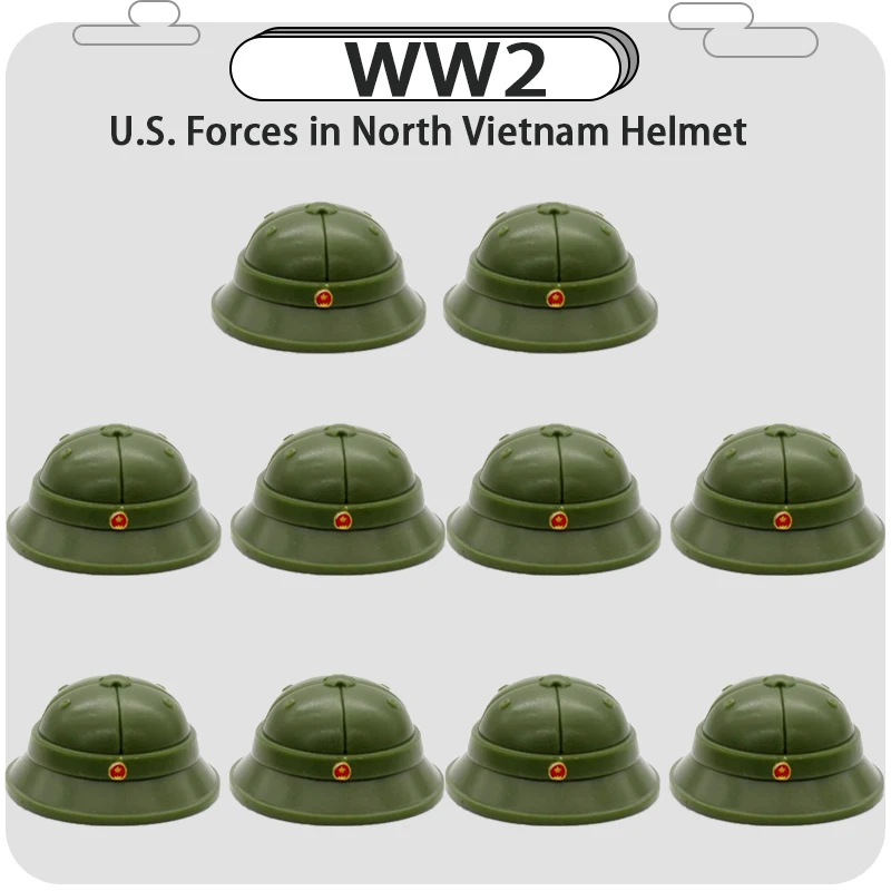 WW2 Militaire Accessoires Bouwstenen US Ranger Italië Duitse Britse Leger Soldaat Figuren Gun Helm Bakstenen Verjaardagscadeautjes