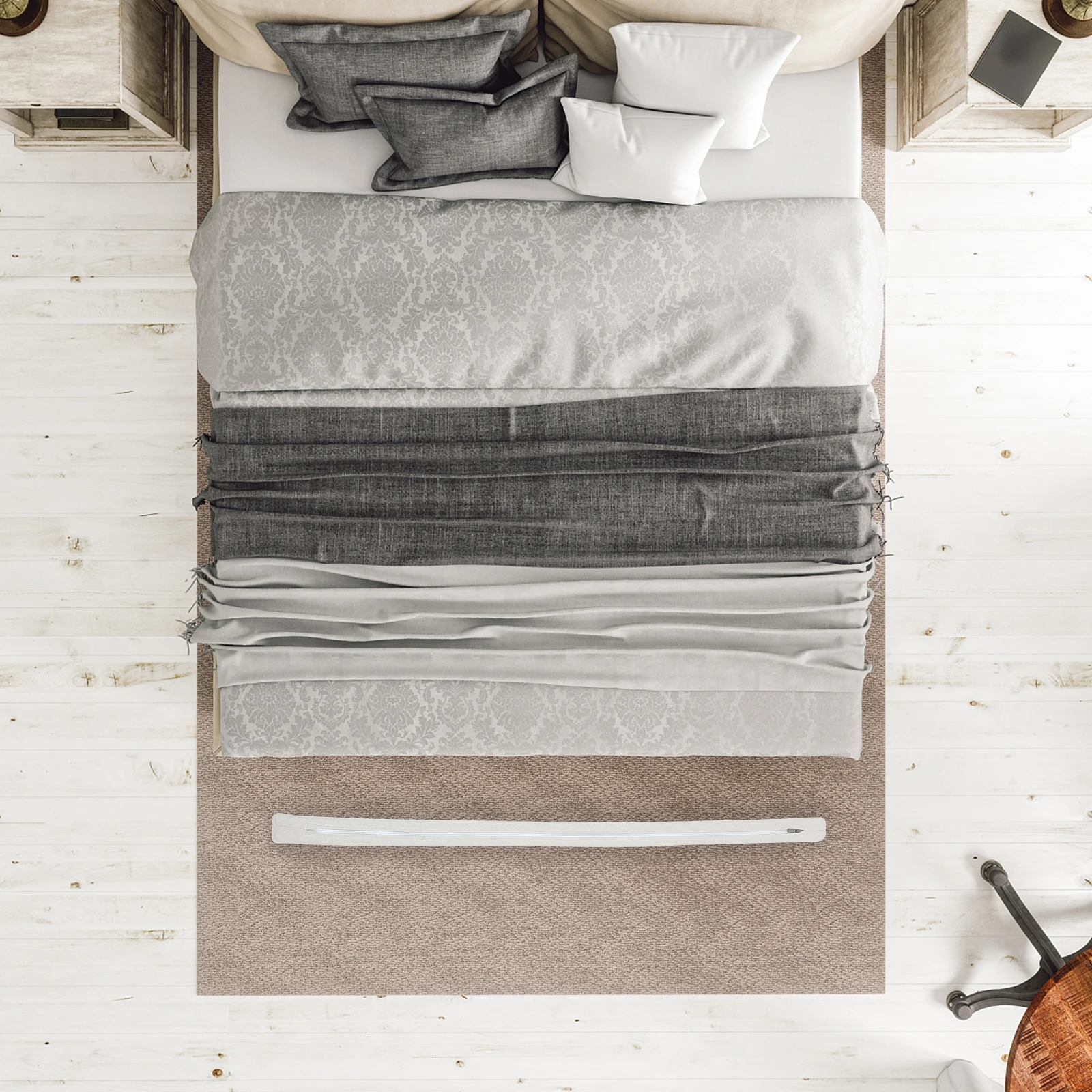 

Bed Headboard Cushion Gap Cushions Pillow Bedroom Seam Filler Mattress Extender Cloth Hotel
