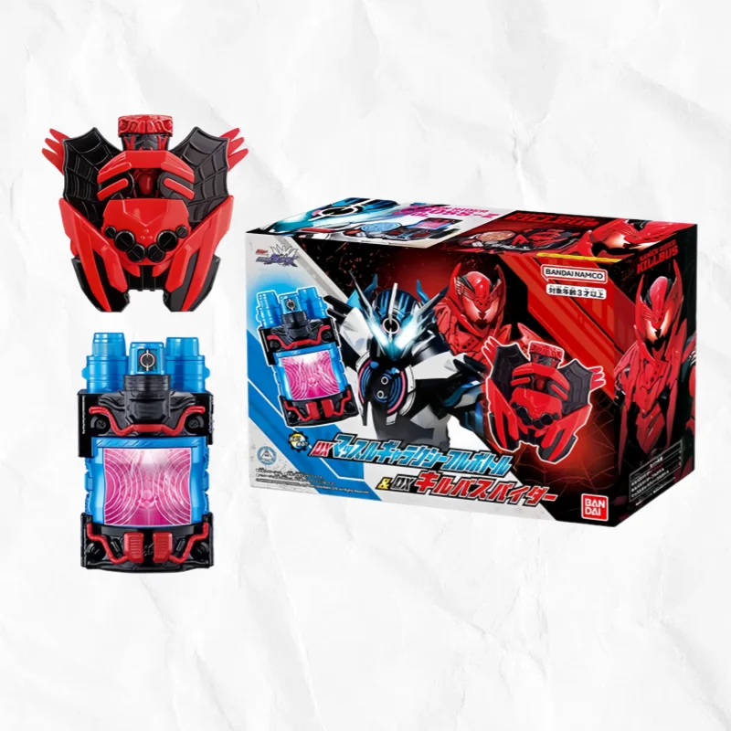 

Bandai Genuine Kamen Rider Build Dx Cross-Z Evol & Dx Killbus Spider Полный набор бутылок Аниме Фигурка Режим Игрушки Креативные подарки