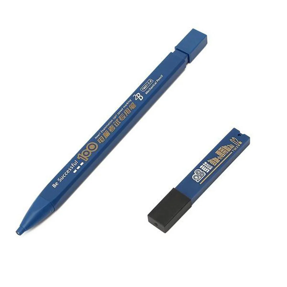 

Portable Drafting Mechanical Pencil Set Smooth Writing Easy to Hold Non Slip Ideal for Students Office Gifts Random Color