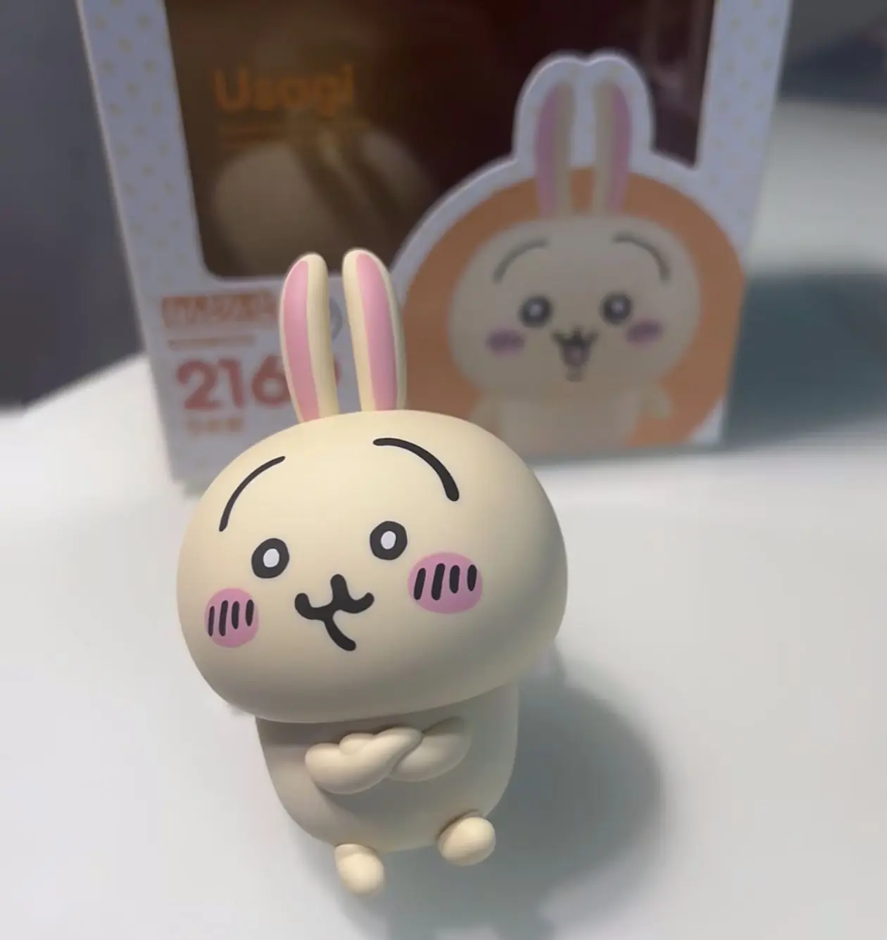 Figura de acción de Anime Chiikawa Usagi Kawaii, estatua de modelo bonito, muñeca coleccionable para decoración de escritorio, regalo de cumpleaños para Festival