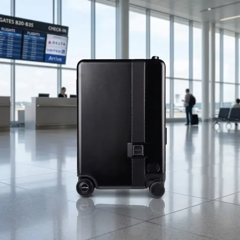 Smart ABS Luggage with TSA Portable Travel Trolley Case for Boarding Cycling Fashionable Hard Shell Suitcase