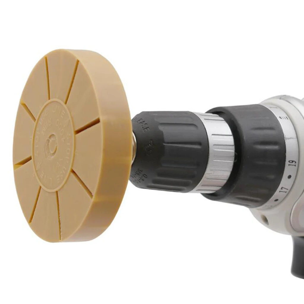 Gummi 3,5'' Aufkleber Radiergummi Radentferner Entfernen Aufkleber Fenster