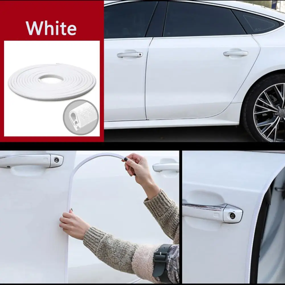 

Universal Car Door Edge Scratch Protector 10M Strip Sealing Guard Trim Automobile Door Stickers