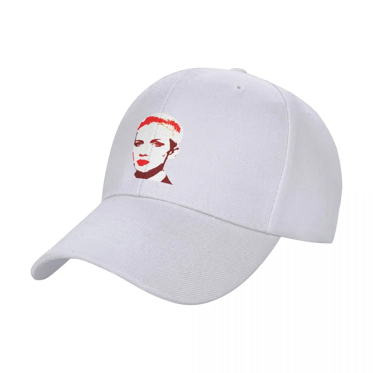 

Annie Lennox - Red Baseball Cap Sunhat Big Size Hat Beach Bag foam party Hat Men's Caps Women's