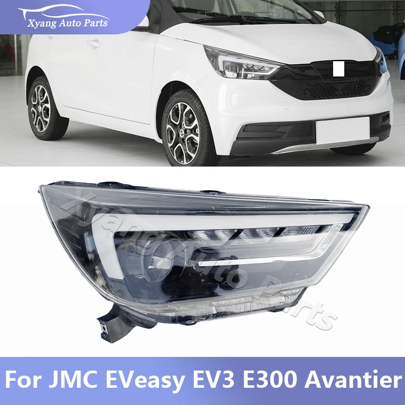 Headlight Headlamp Front Bumper Light For JMC EVeasy EV3 Avantier P1-4121010A  P1-4121020A.