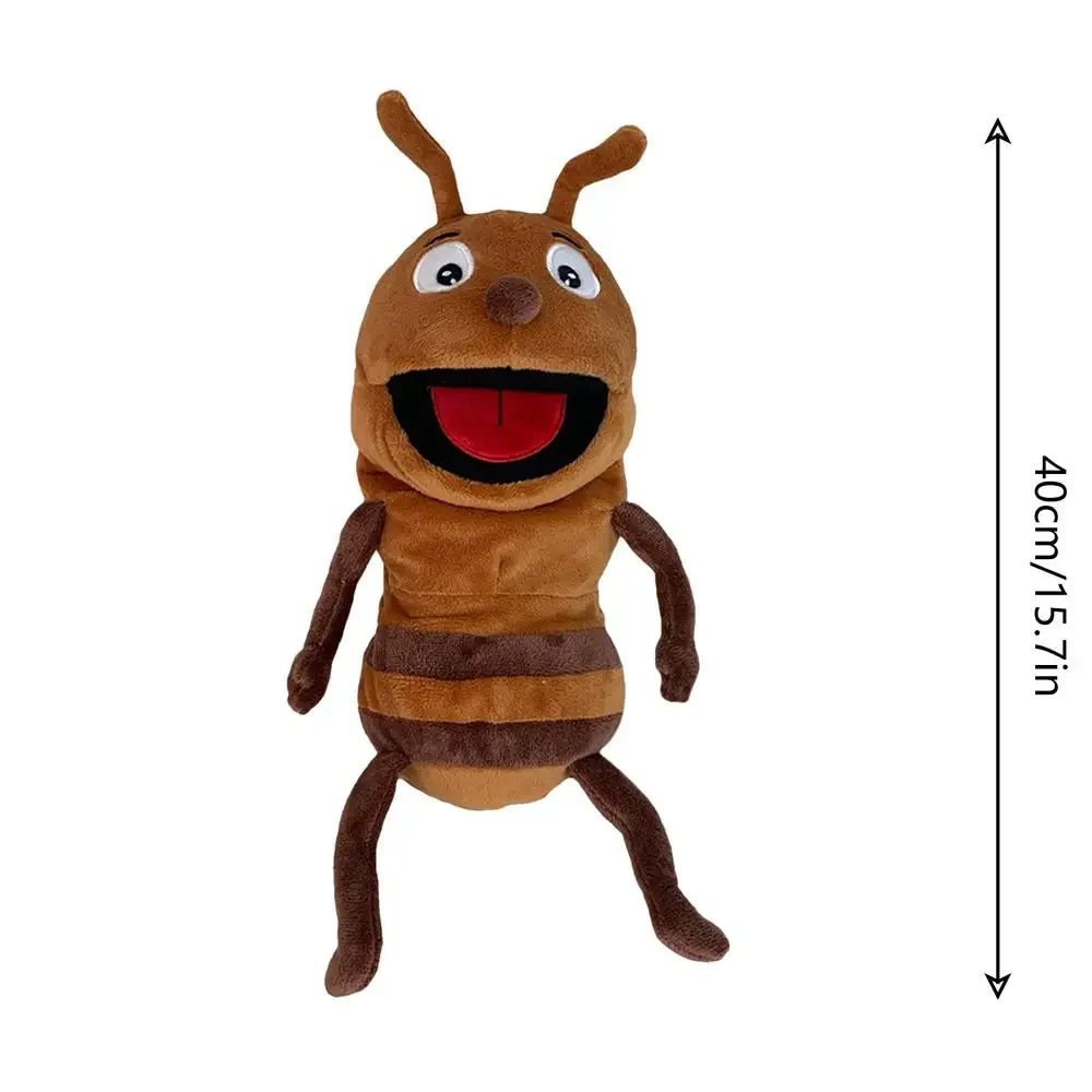 Marionnettes à Doigts Insectes – Papillon, Abeille, Chenille, 9 Cm, Peluche Et Coton PP, Jeu éducatif Dès 1 An