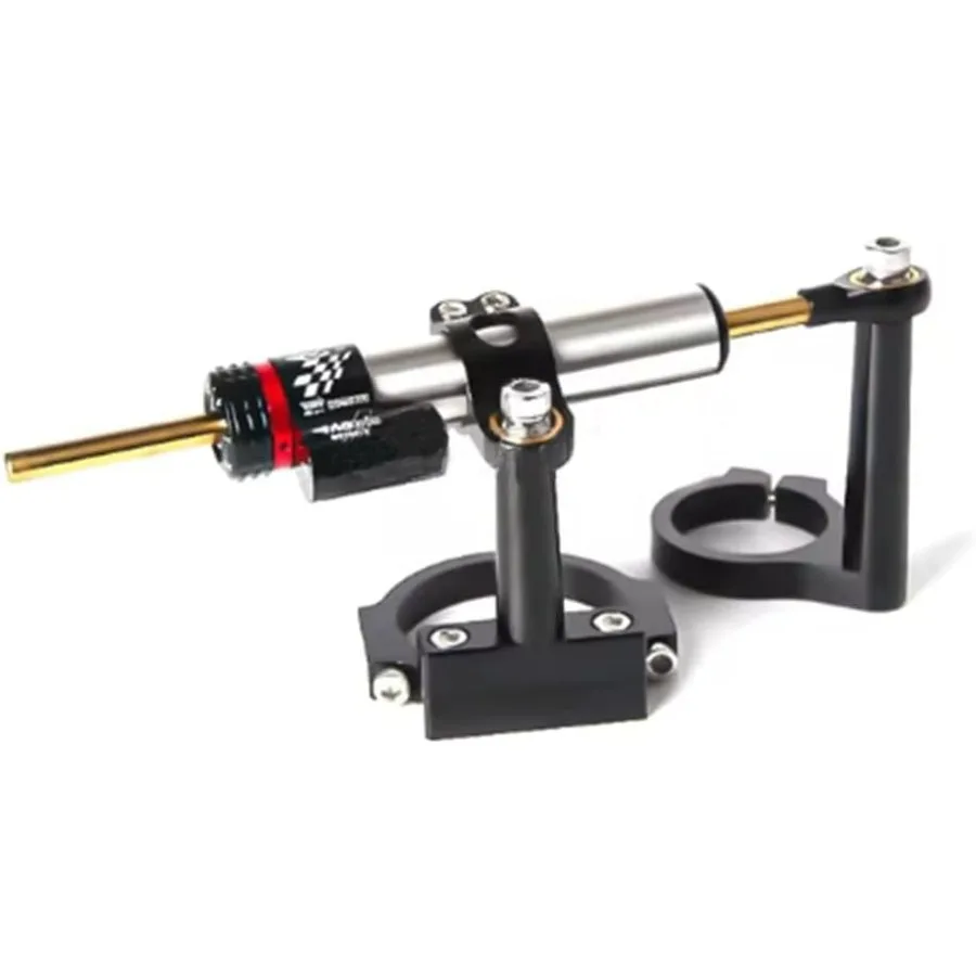 ل ZX4R ZX4RR ZX25R 2024 اكسسوارات المثبط التوجيه المثبط دراجة نارية التوجيه المثبط الجبهة استقرار قوس تصاعد عدة Z