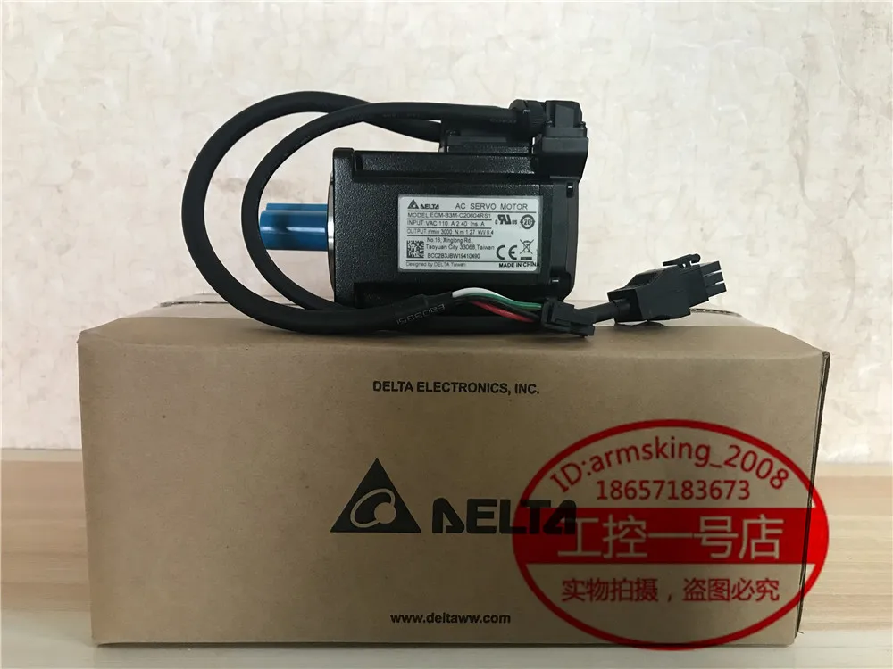 New Original Taiwan Delta B3 Series Servo Motor 200W ECM-B3M-C20602RS1 Quality Assurance 1 Year