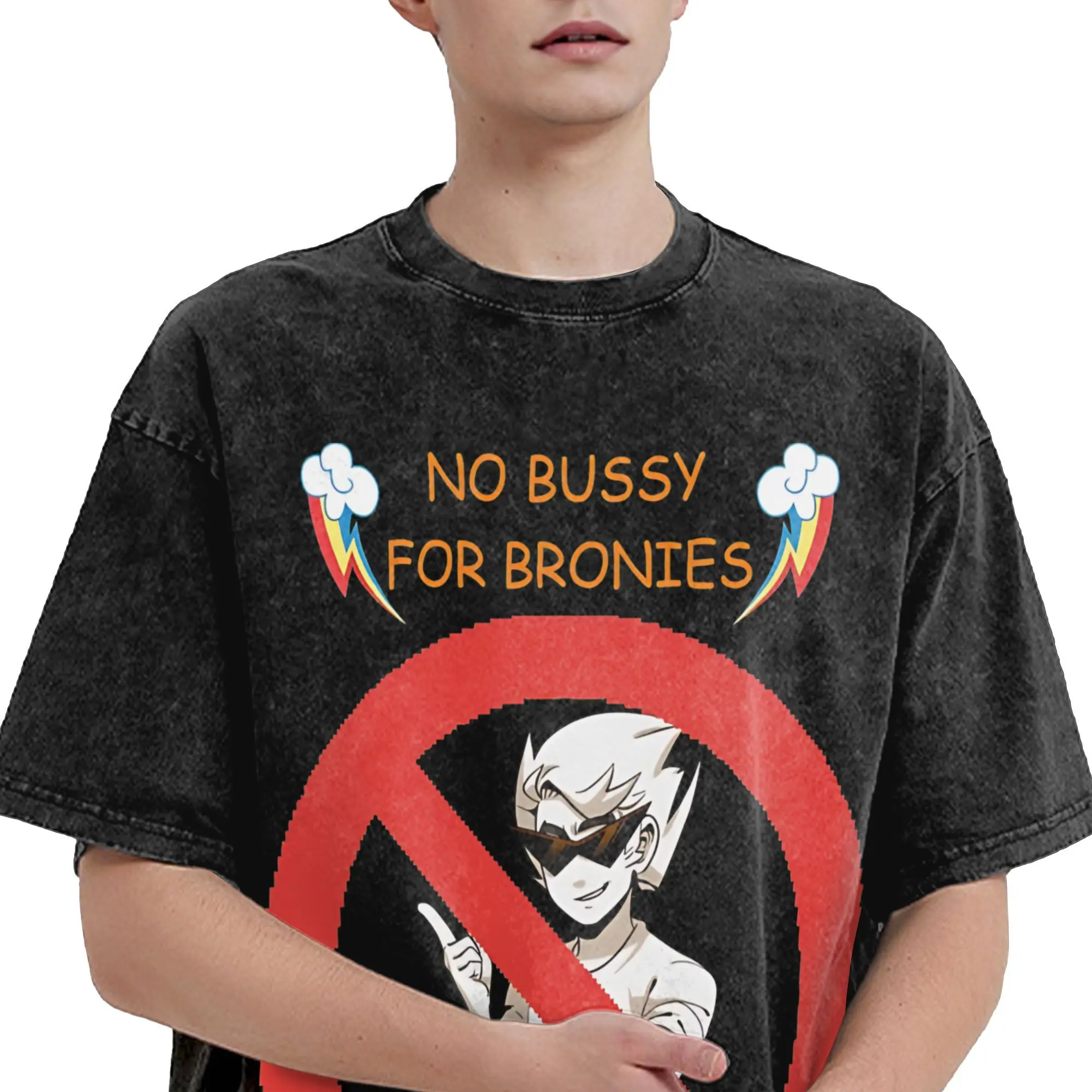 dirk strider no bussy for Bronies футболки футболки пляжная винтажная футболка с короткими рукавами и круглым вырезом модная повседневная футболка хит продаж