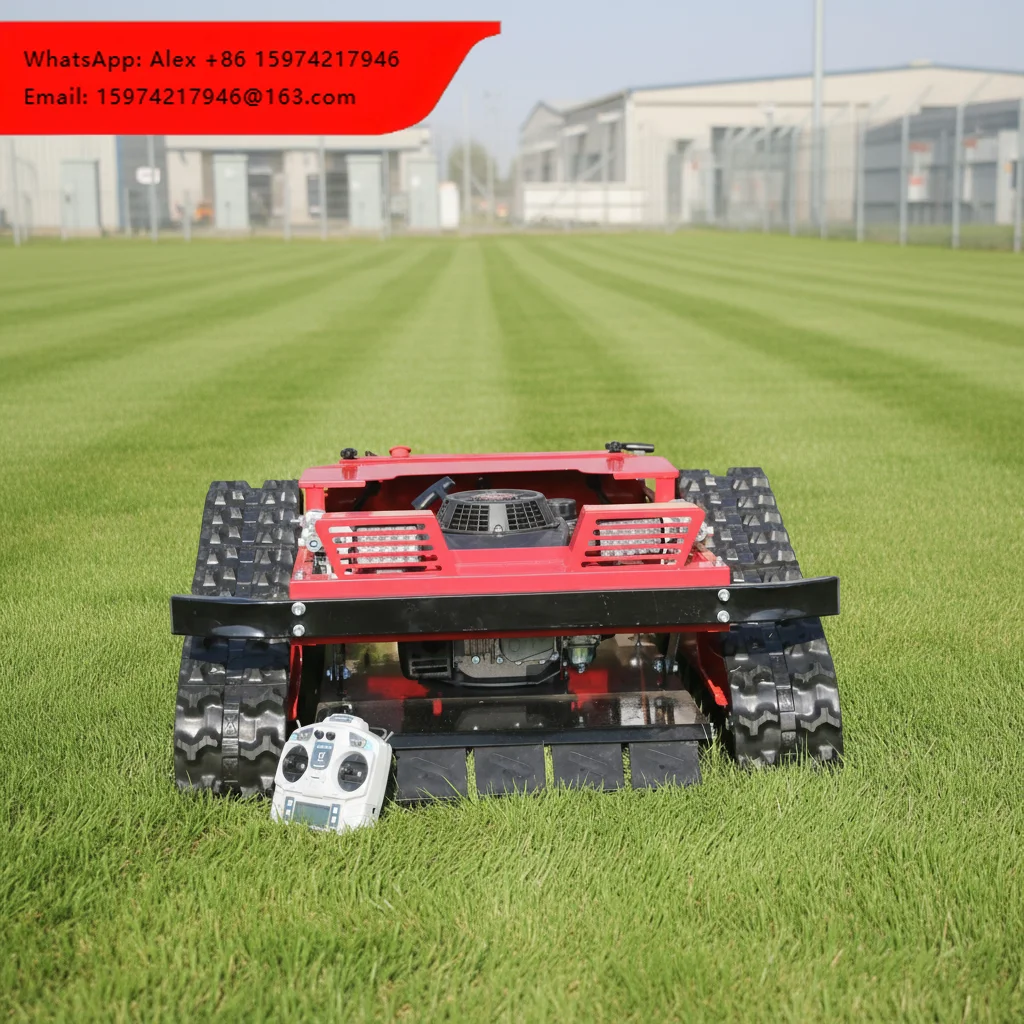 500mm Cutting Width Remote Control Lawn Mower All Terrain Automatic Mowing Robot Grass Cutter