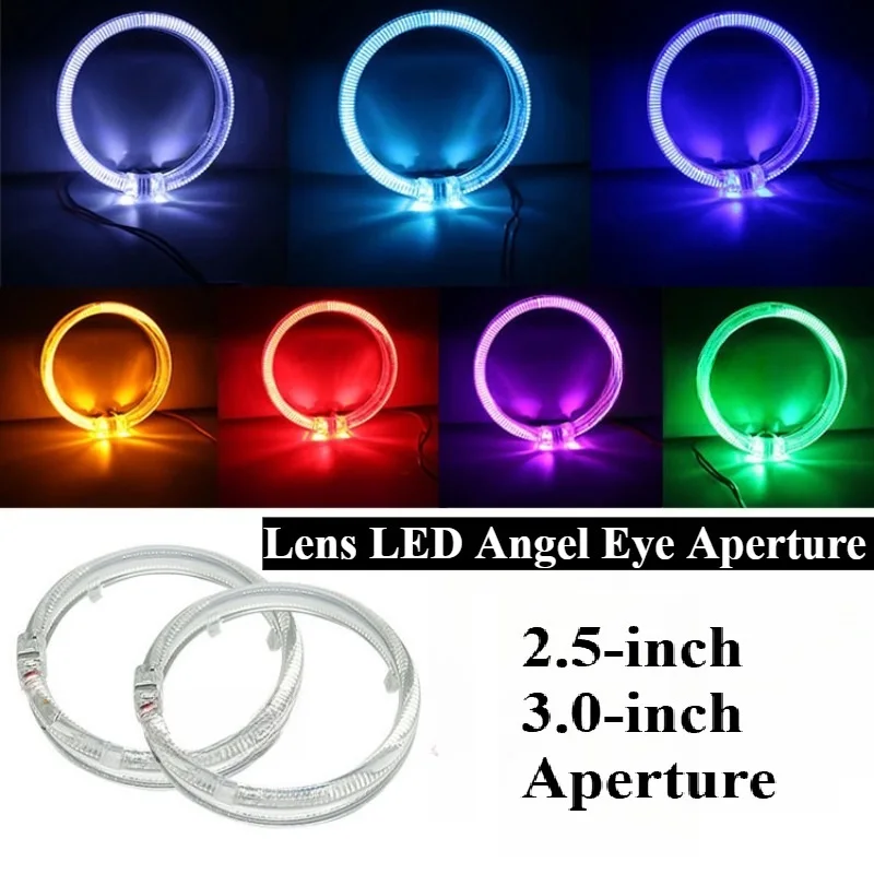 2 шт. светодиодная лампа «ангельский глаз» Halo 2,5 