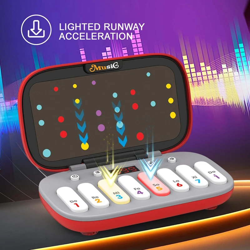 Mini Muziek Ritme Spel Muziekinstrument Speelgoed Multifunctionele Draagbare Pocket Piano Educatieve Spelletjes Voor Kinderen Interactie Speelgoed Geschenken