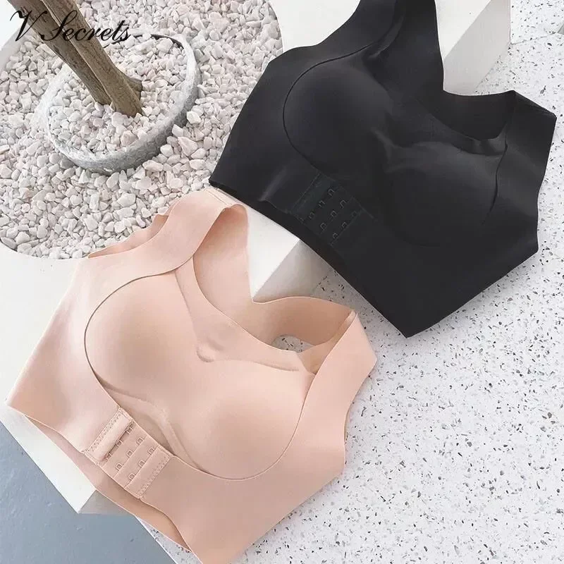 1/2/3PCS Posture Corrector Bralette Women Front Closure Underwear Bras Cross Back Humpback Correct Tops Female Soutien Gorge