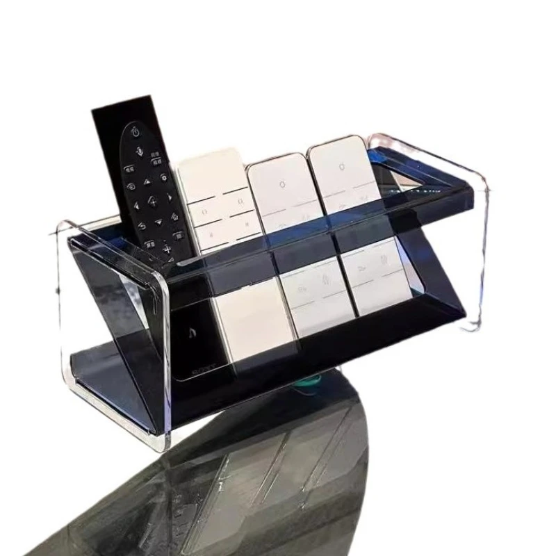

Acrylic desktop storage rack, TV air conditioner, remote control, storage box, office pen holder, stationery rack.