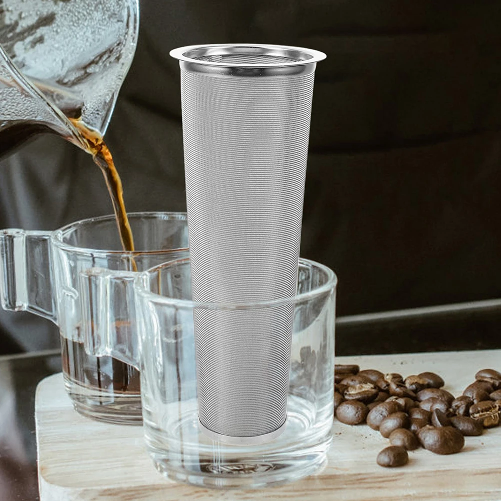 

2Pcs Cold Brew Mason Jar Filter Stainless Steel Reusable Mesh Infuser Wide Mouth Coffee Tea Strainer Mason Jar Filter