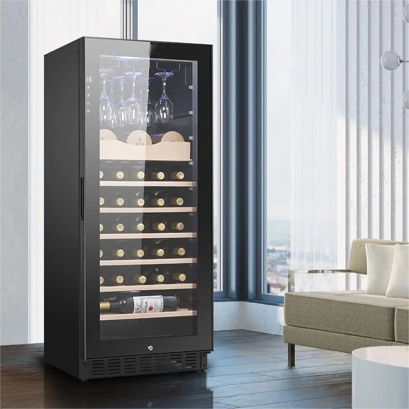 Commercial 192 Bottles Wine Fridge Compressor Beer And Wine Refrigerator