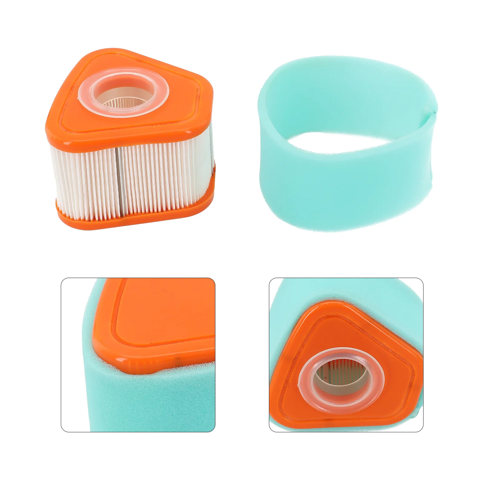 Enhance Air Flow for 115P02 115P05 123P02 123P07 Engines with For 595853 597265 Air Filter & 597266 Prefilter Foam