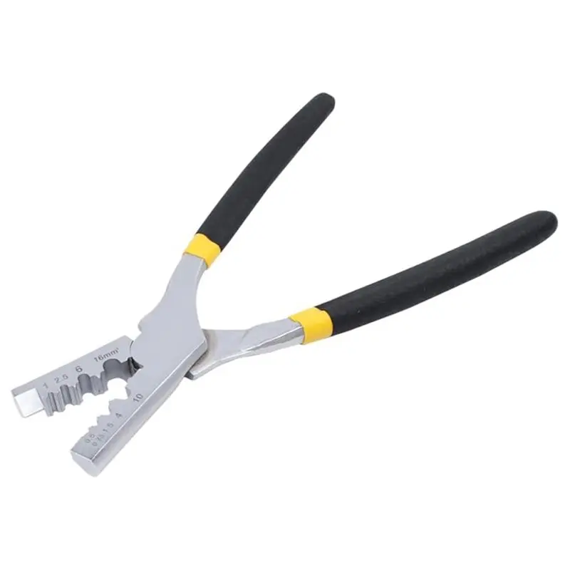 Copper Connecting Pipe 970 Pcs Wire Joint Bootlace Ferrule Terminal Cable Lug Kit Heat Shrink Tube Plier Tool-[Kiri-XK]