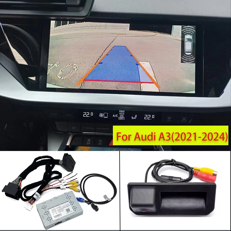 Reverse Camera Interface Module For Audi A3L S3 8Y RS3 A4L A5 RS4 RS5 Q5L Rear View Backup MIB3 Reverse image Assist System