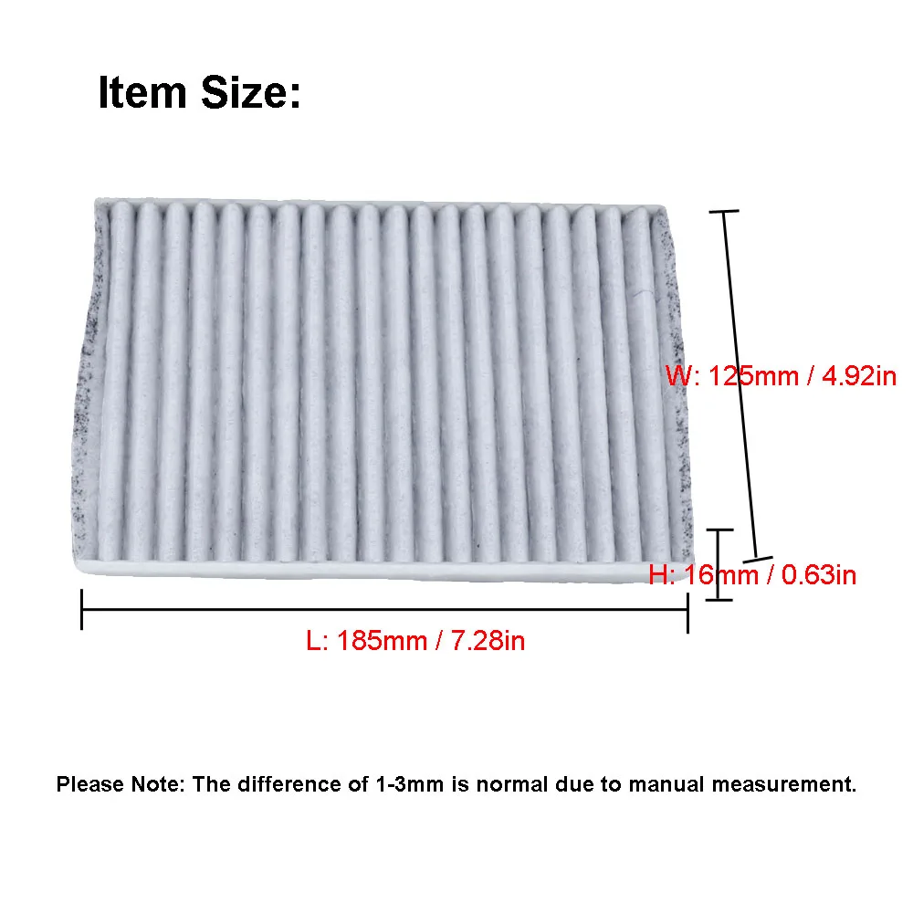 For CHERY Tiggo 2 Pro 3x A13T Fengyun2 DR 3 Air Conditioner Cabin Filter Accessories Replacement Parts A138107915 A13-8107915