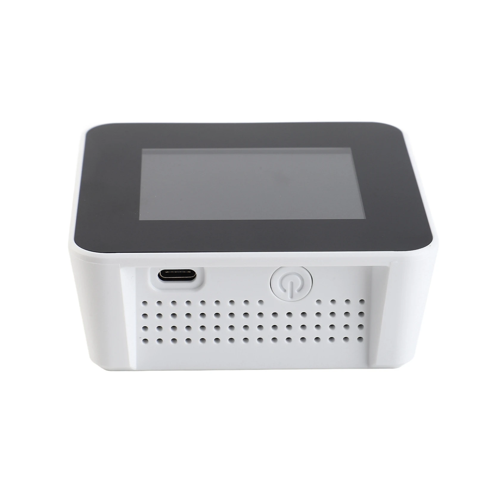 Luftqualitätstester, klares Display, großer digitaler Bildschirm mit Hintergrundbeleuchtung, CO2, PM2,5, Luftdetektor, weißes Luftqualitätsmessgerät, CO2-Detektor