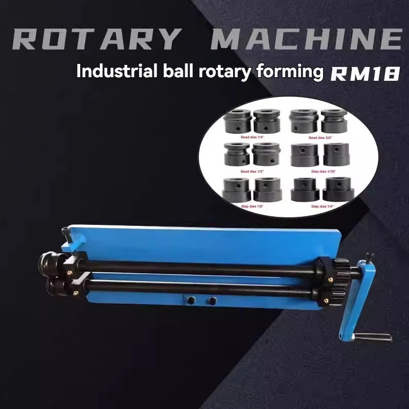 Export RM18 Reel Machine Industrial Rotary Machinery Cast Iron Sheet Rotary Forming Machine