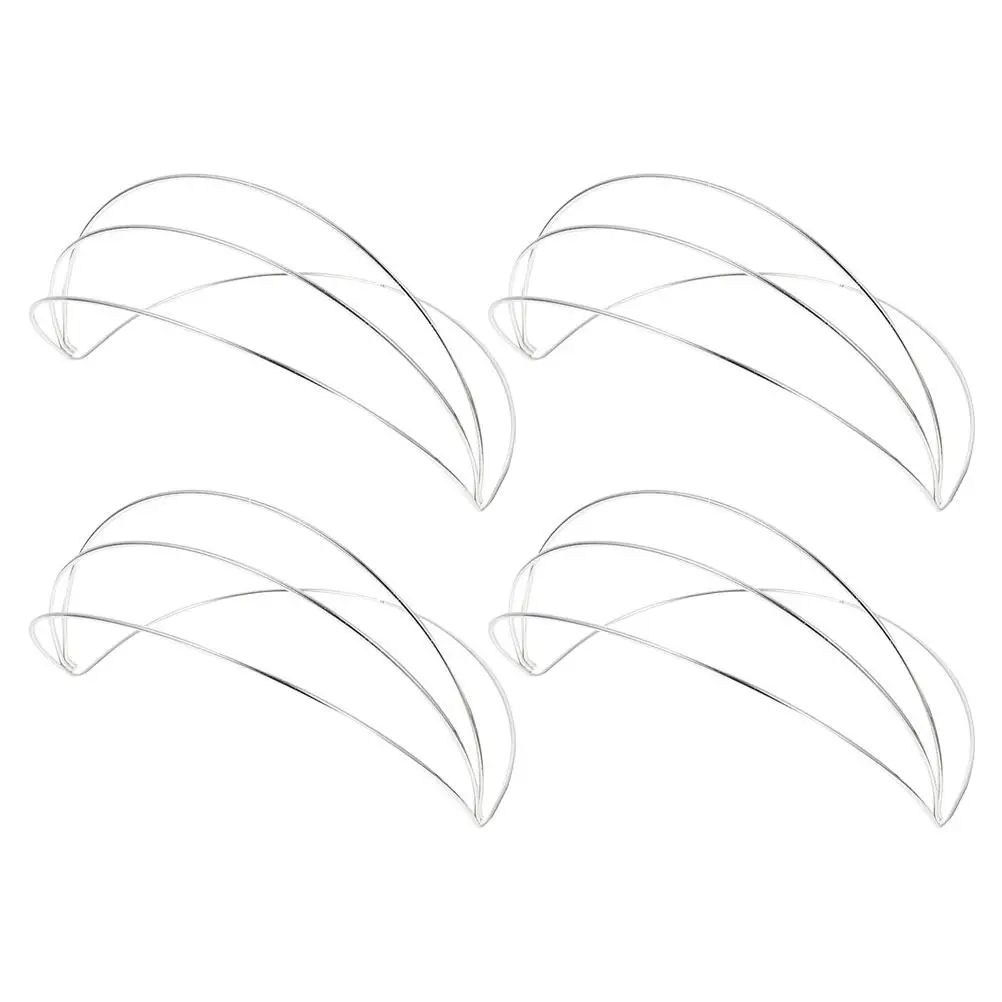 

4Pcs Elegant Four-Layer Metal Headband Base for DIY Chinese Traditional Headdress Crown Making Hanfu Cosplay Wedding Tiara Craft