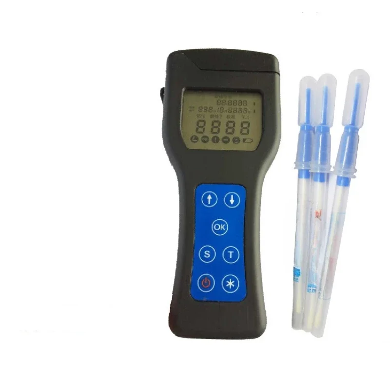 Fluorescence detector, microbial bacteria, fast food safety, beverages, utensils, cleanliness,