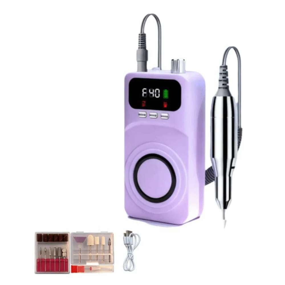Rechargeable Nail Drill Machine 40 Adjustable Speeds 5 Rechargeable Nail Drill Machine 40 Adjustable Speeds