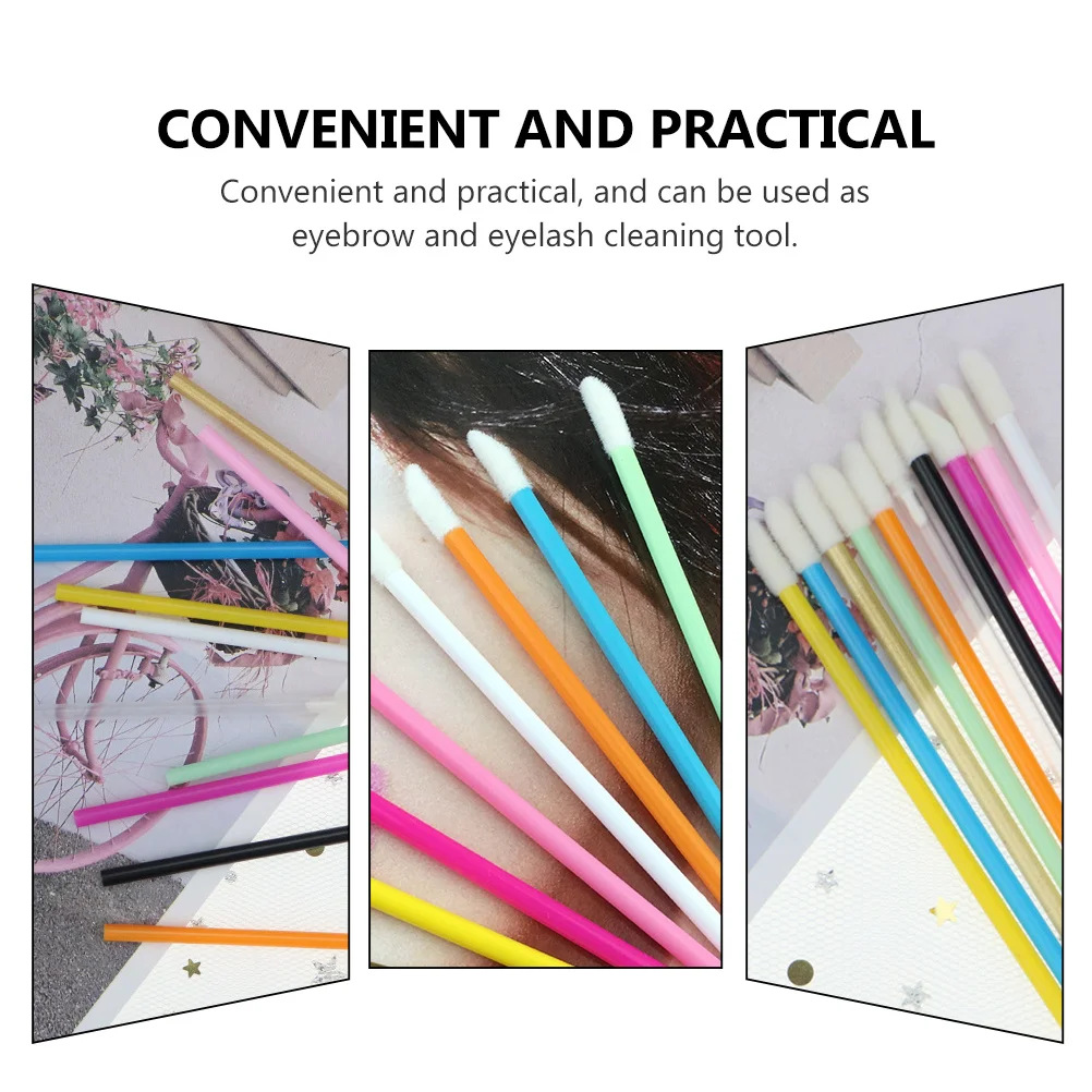 

1Set Eyelash Eyebrow Cleaning Set Durable Tool Practical Spiral Brush Makeup Accessories for Women Eyebrow Brush