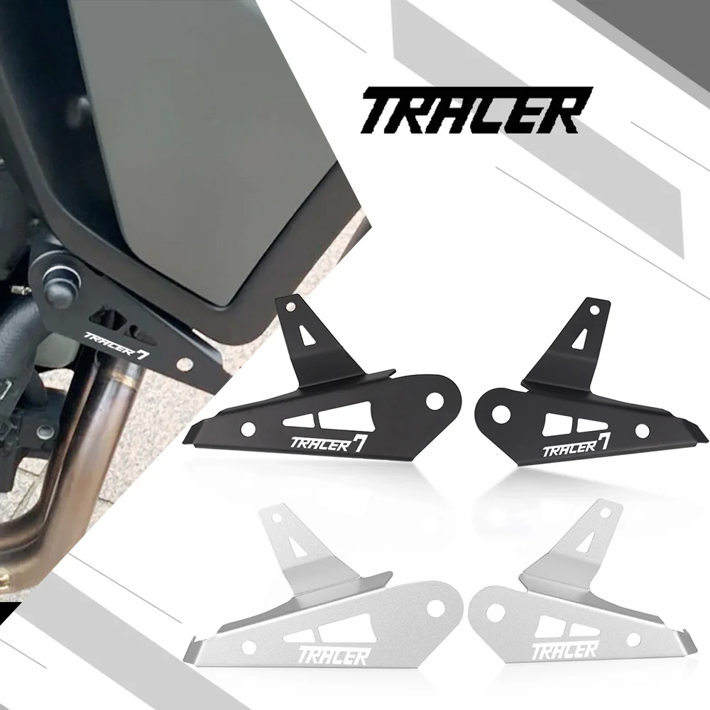 

For Yamaha Tracer7 TRACER 700 7 GT 2020 2021 2022 2023 2024 2025 Motor Fog Lamp Bracket Holder Spot Light Mount Light Brackets
