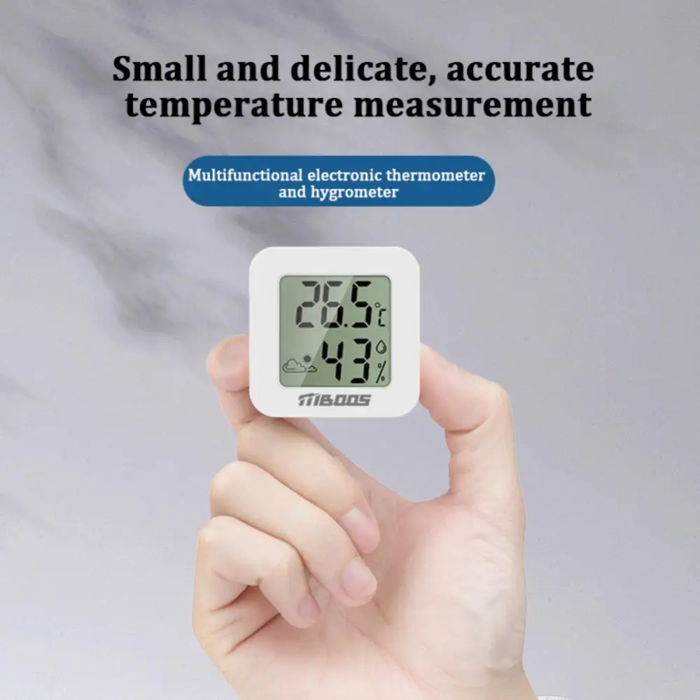 Innen thermometer lcd digitale Temperatur Raum hygrometer Messgerät Sensor Feuchtigkeit messer Innen anzeige Wetters tation