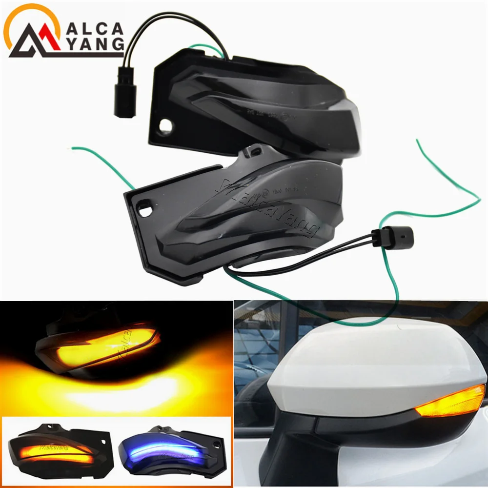 

2Pcs For Toyota Corolla Sport 2019 2020 Sienta XP170 Yaris XP210 LED Dynamic Turn Signal Light Rear View Mirror Sequential Lamp