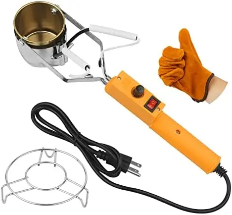 

Electric Lead Melting Pot 300W – Fishing Weight & Bullet Mold Kit with Crucible for Metal Casting