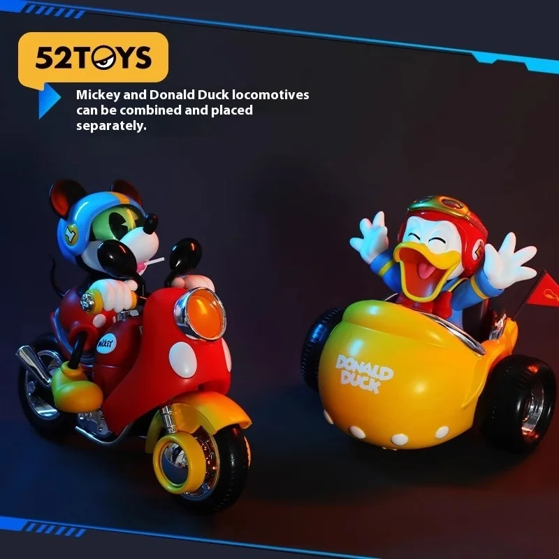 

Disney Blind Box Series Mickey And Friends Speed Squad Characters Fashion Toys Surrounding Models Mouse Donald Duck Handmade