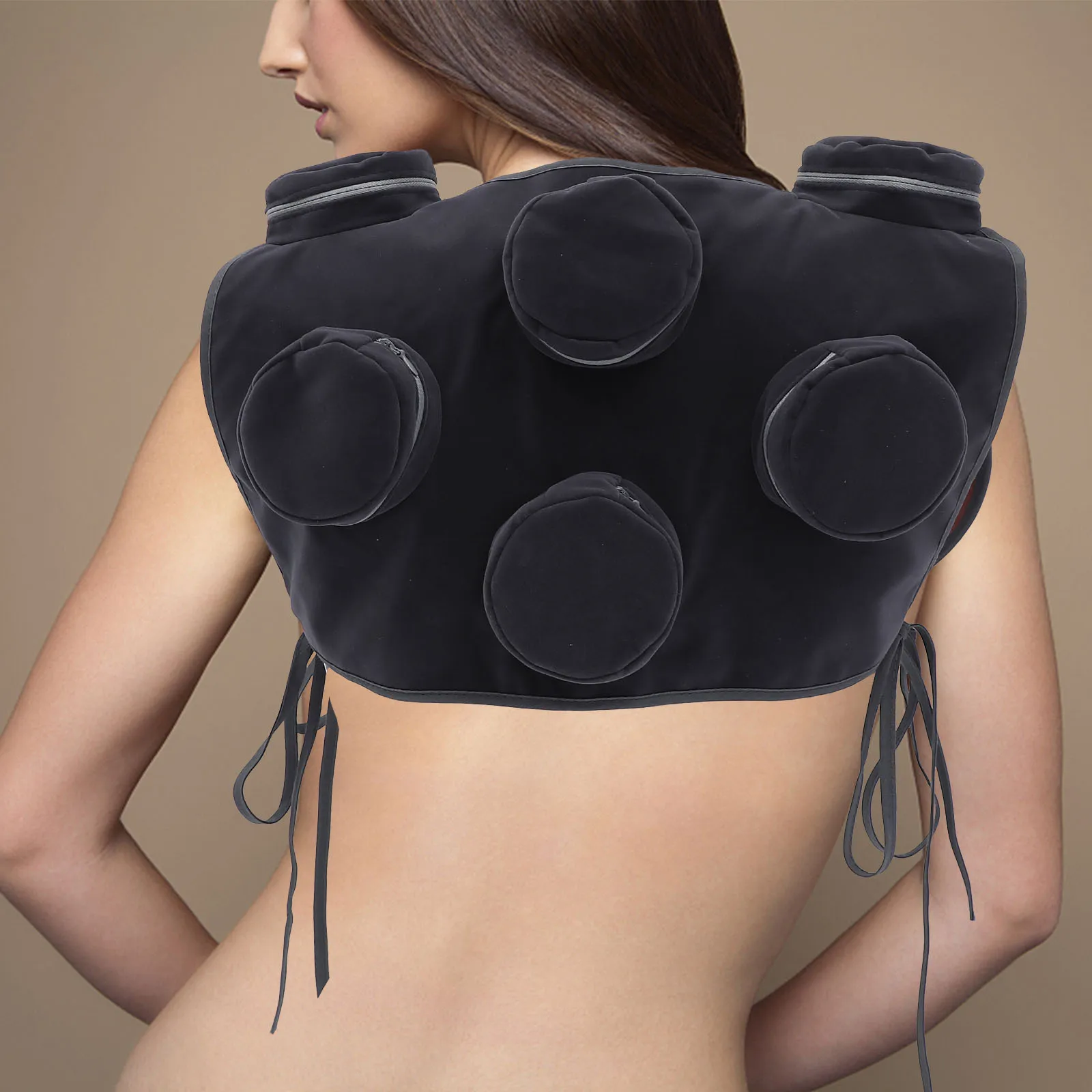 

1Pcs Moxibustion Cover Compact Lightweight Cloth Moxa Box Holder Durable High Temperature Resistant Suitable Home Salon