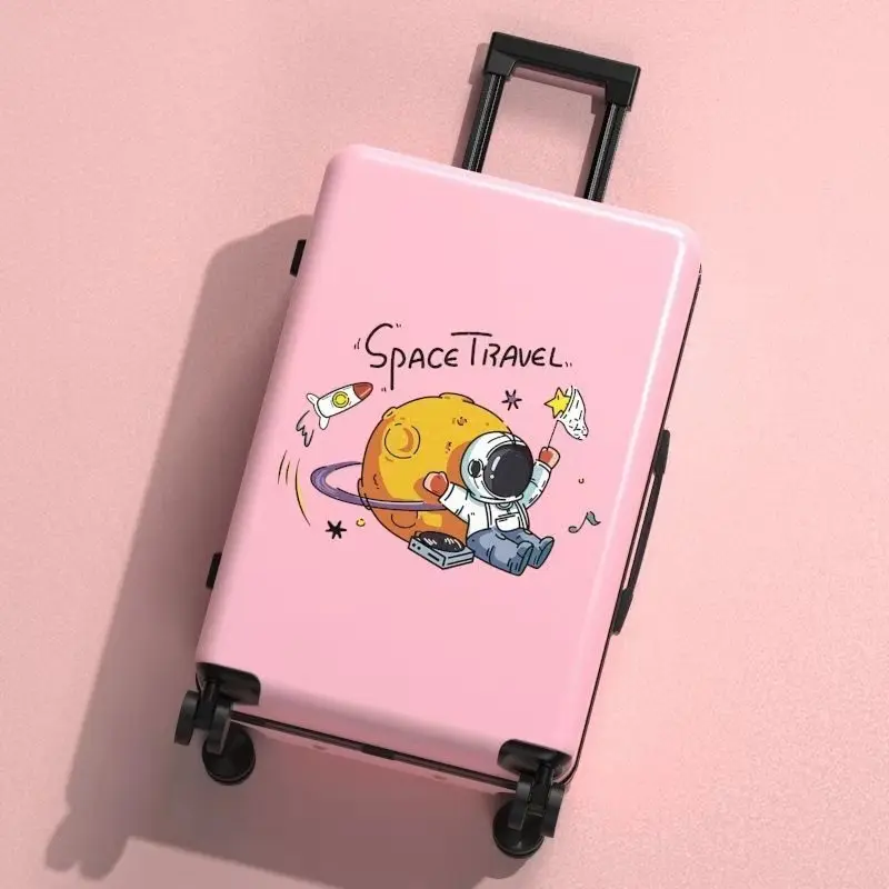 Astronaut Suitcase Cartoon Travel Password Box Students Small Fresh Luggage Case Suitcase Men and Women Rolling Luggage