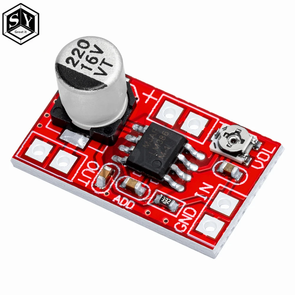 DC 5V-12V Micro Electret Amplifier MIC Condenser Mini Microphone Amplifier Board